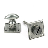 Pewter Diamond Bathroom Thumbturn