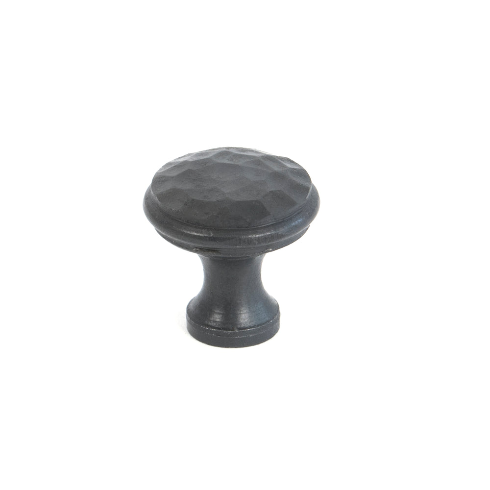 Beeswax Hammered Cabinet Knob - Small