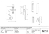 Locking Monkeytail Fastener