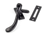 Black Handmade Peardrop Fastener