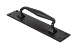 Beeswax Pull Handle on Backplate