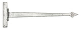 Pewter 36" Barn Door T Hinge (pair)