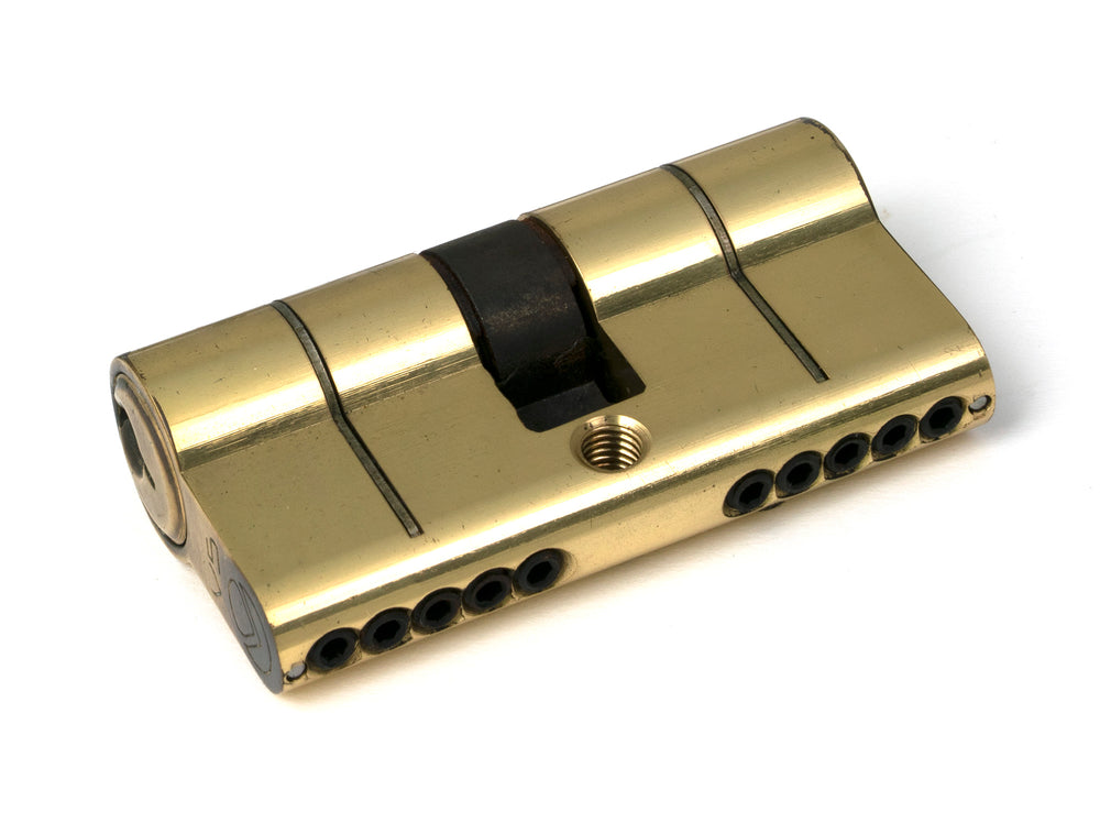Aged Brass 30/30 5pin Euro Cylinder