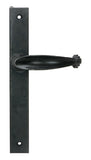 External Beeswax Cottage Slimline Lever Espag. Latch Set