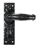 Black Lever Bathroom Set
