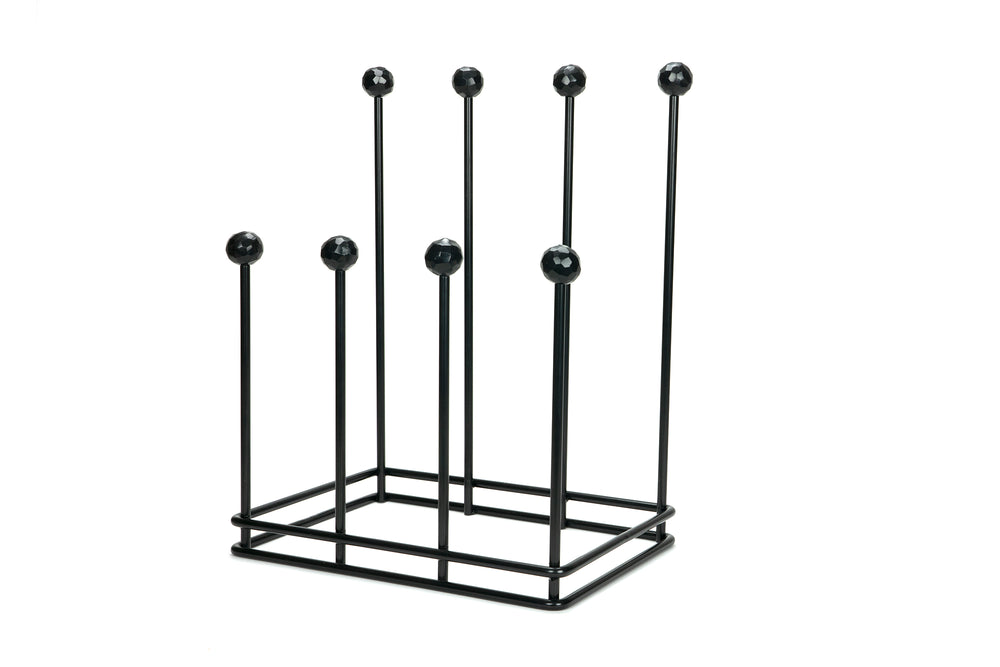 Matt Black Four Pair Boot Rack
