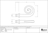 Monkeytail Curtain Finial (pair)