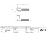 Brompton Lever on Rose Set (Unsprung)