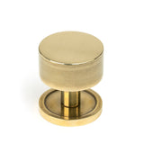 Aged Brass Kelso Cabinet Knob - 32mm (Plain)