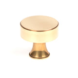 Aged Brass Scully Cabinet Knob - 38mm