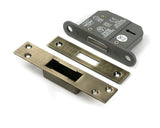 Aged Brass 2½" 5 Lever BS Dead Lock