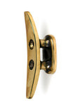 Aged Brass Marine Cleat Hook