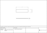 Intumescent Hinge Pad (Each) (FD 60)