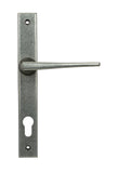 Pewter Eaton Slimline Lever Espag. Lock Set