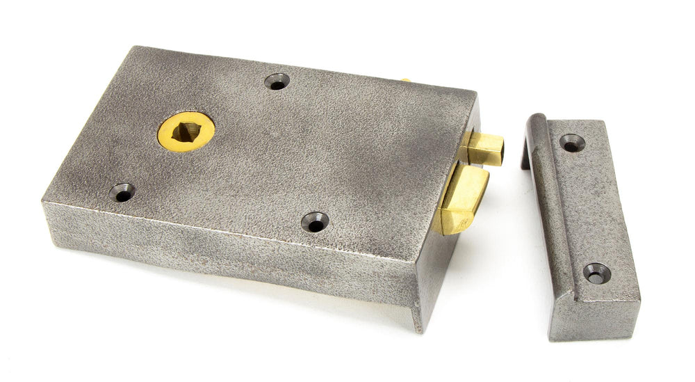 Iron Left Hand Bathroom Latch
