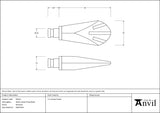 Shell Curtain Finial (pair)