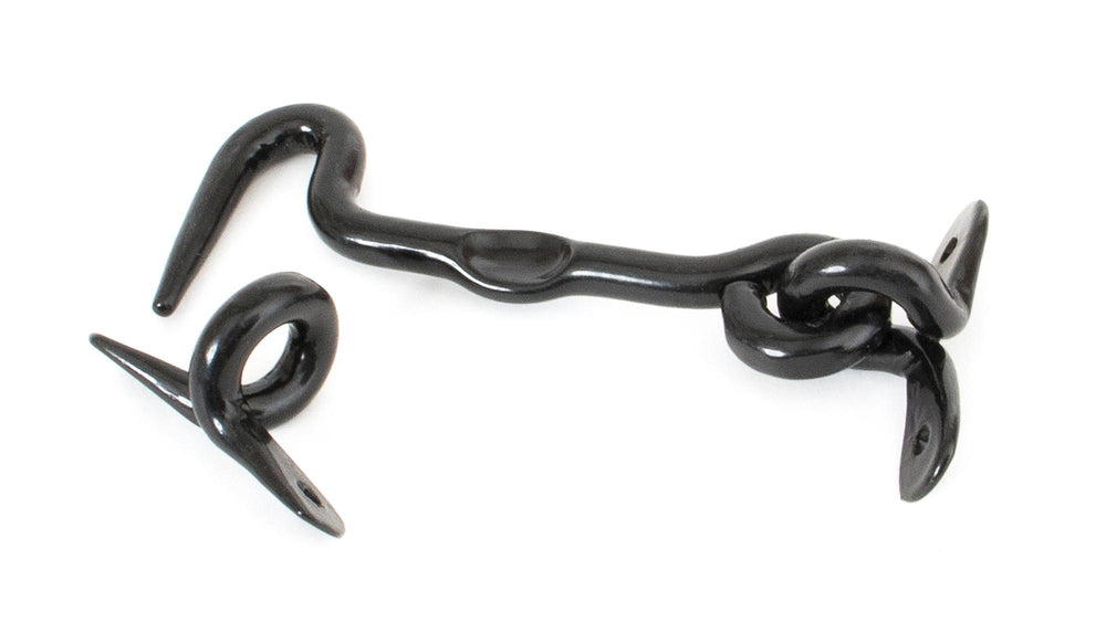 Black 4" Forged Cabin Hook