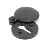 Aged Bronze 30mm Round Escutcheon