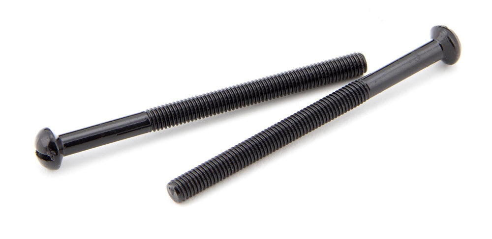 Black SS M5 x 64mm Male Bolts (2)