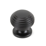 Aged Bronze Beehive Cabinet Knob 30mm
