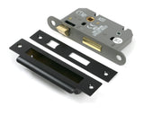 Black 2½" Heavy Duty Bathroom Mortice Lock