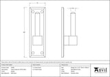 Pewter Frame Hook for 33742 (pair)