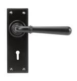 Aged Bronze Newbury Lever Lock Set