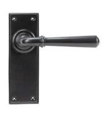 Aged Bronze Newbury Lever Latch Set