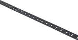 Black Flat Bookcase Strip 1.83m