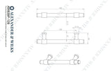 Kingston Plain Pull Handle