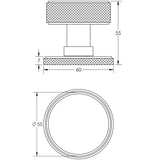 Burlington Westbourne Mortice Door Knob