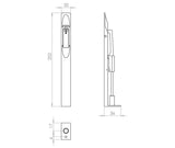 Jedo Aluminium Lever Action Flushbolts