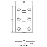 Nero Mitred Door Handle