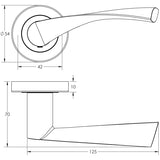 Nero Vecta Black Door Handle