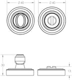 Parisian Turn & Release 40mm