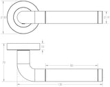 Jedo Dual Range Twin Door Handles