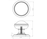 Jedo Belgravia Centre Door Knobs