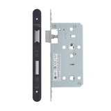 2 Piece - DIN bathroom - 78mm c/c - backset 55mm - radius