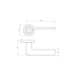 Vortex lever on rose