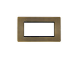 Concealed 3mm 4 Gang Module Frame