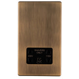 Concealed 3mm Shaver Socket