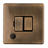 Concealed 3mm Switched Fuse Spur With Flex Outlet