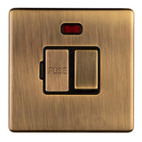 Concealed 3mm Switched Fuse Spur With Neon Indicator