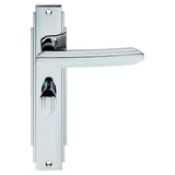Art Deco Lever on Backplate Range