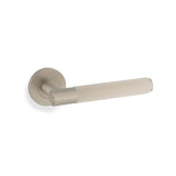 Reeded Spitfire Lever on Round Rose