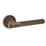 Kingston Reeded lever on Round Rose