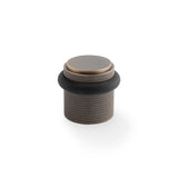 Brunel Knurled Floor Mounted Doorstop