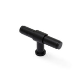 Kingston Plain T-Bar Cupboard Knob 80mm Length