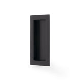 Rectangular flush pull
