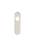 Skip to the end of the images gallery Skip to the beginning of the images gallery Cover Plates to Suit 201 Stainless Steel Safety Lever and Straight Lever Backplate